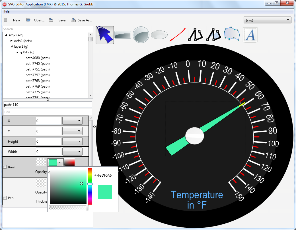 SVG Editor Screenshot